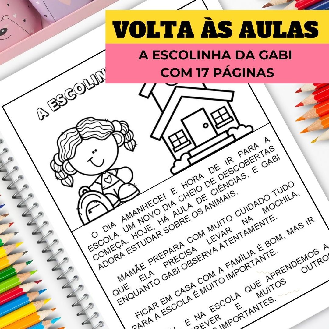 Sequência Didática A escolinha da Gabi
