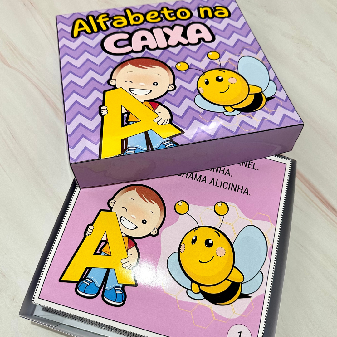 Alfabeto na caixa