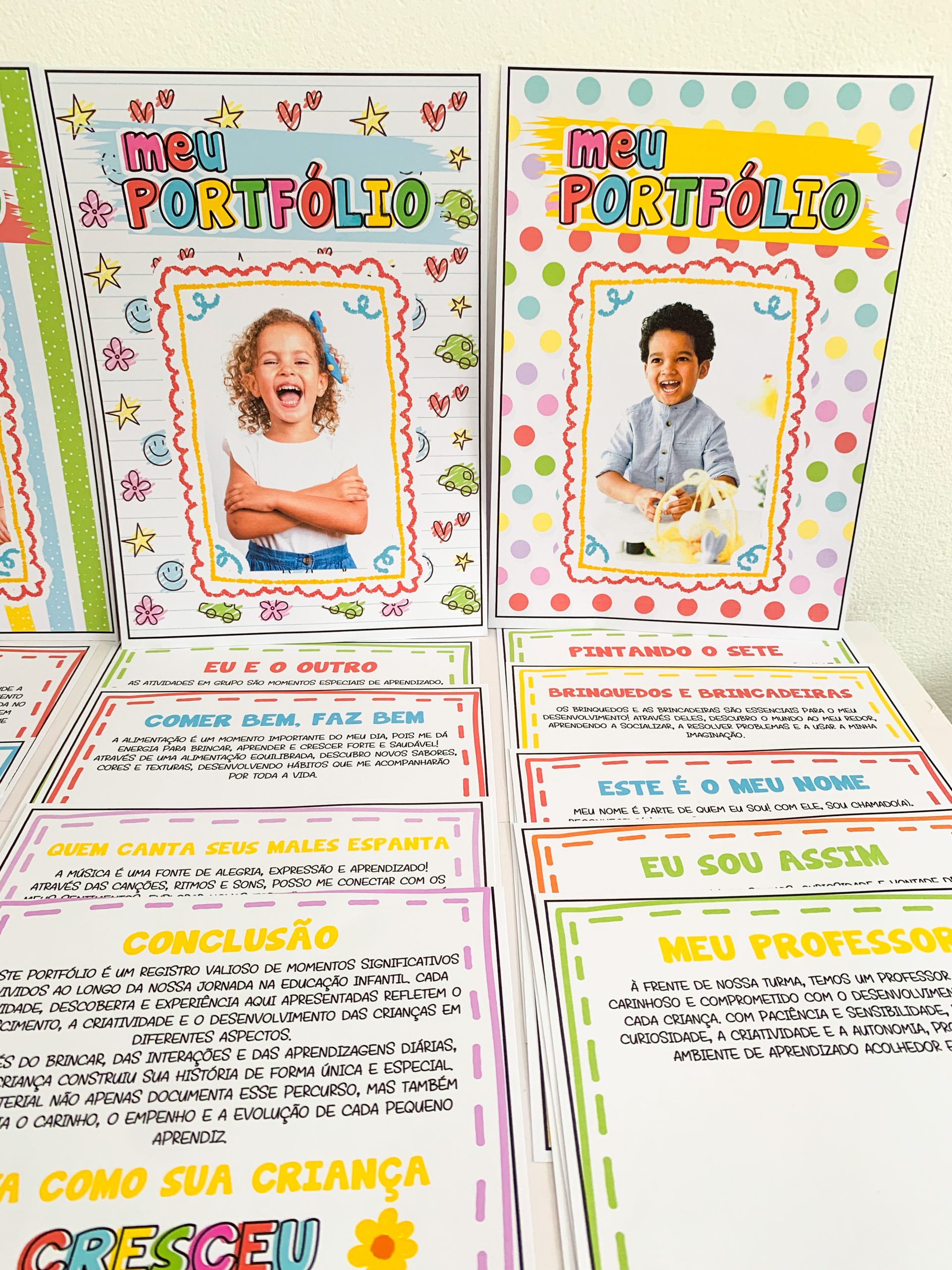 Portfólio Educação Infantil – Criar Recursos Pedagógicos