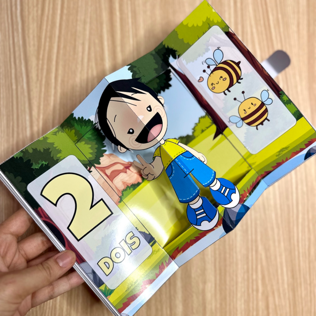 Livro 3D Numerais