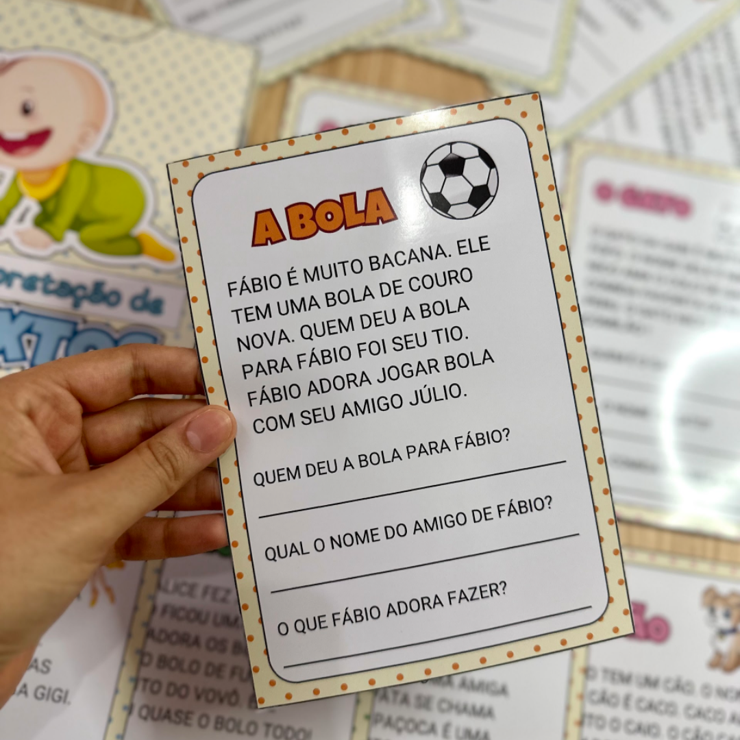 Recurso Interpretação de texto