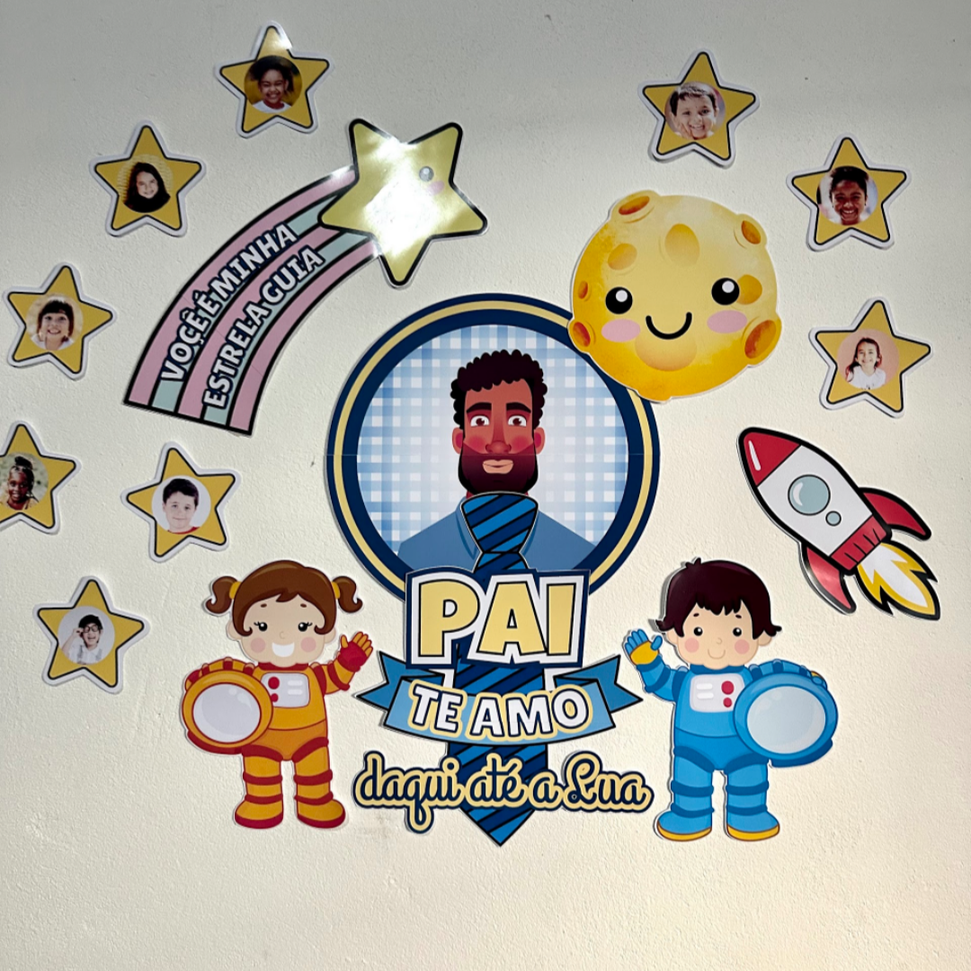 Painel Dia dos Pais - Estrelas