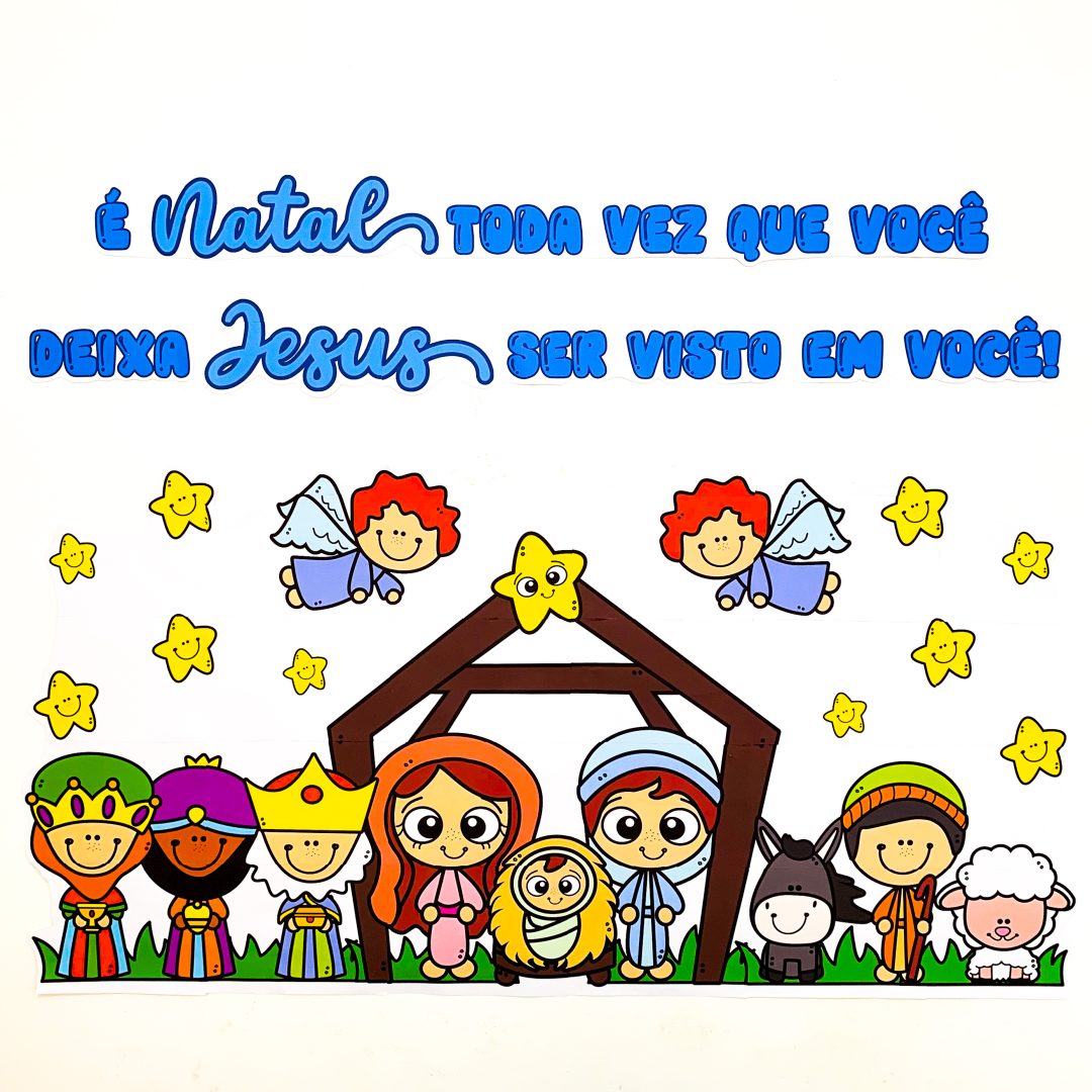 Painel de Natal Cristão