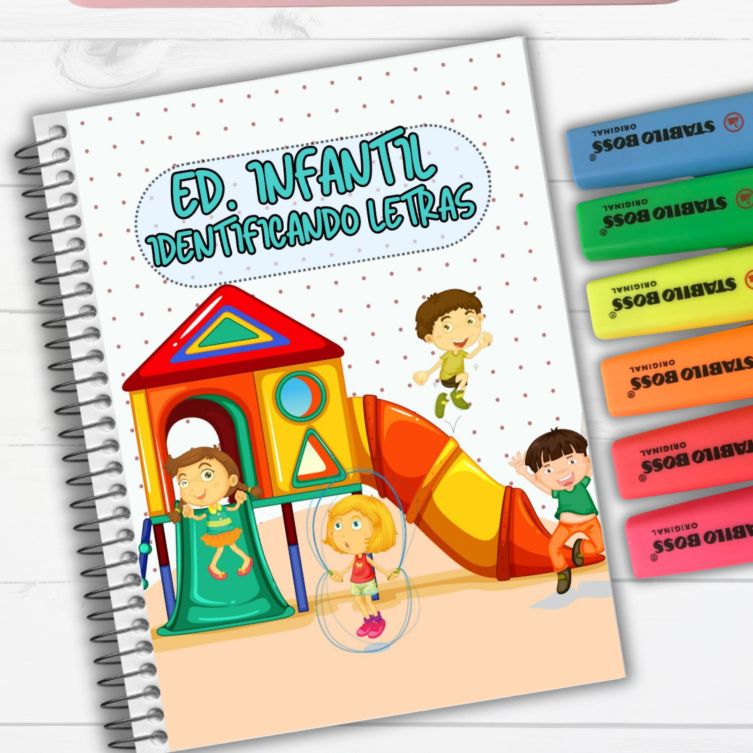 Apostila Identificando as letras - 52 páginas