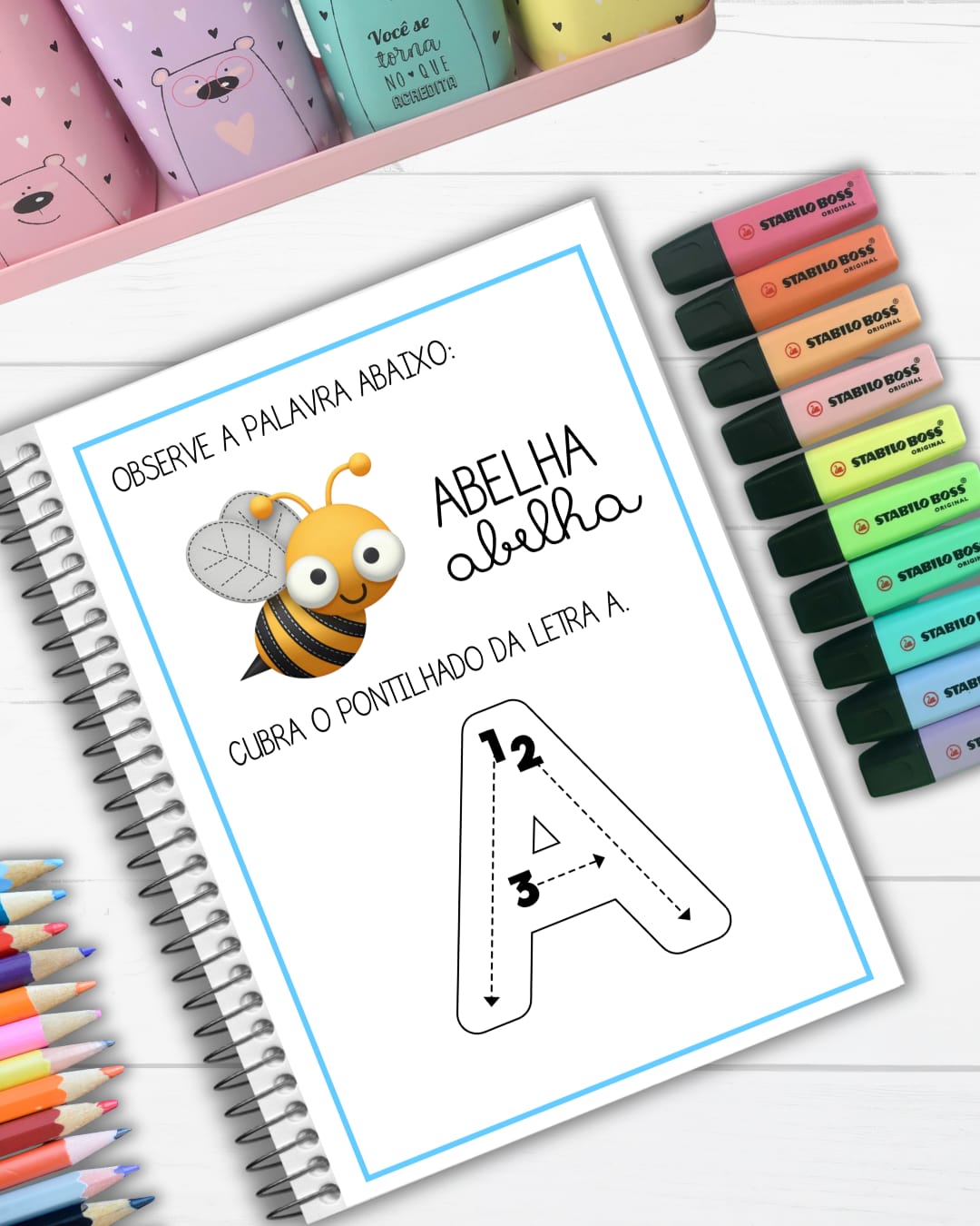 CADERNO DAS VOGAIS- EDUCAÇÃO INFANTIL - Criar Recursos Pedagógicos