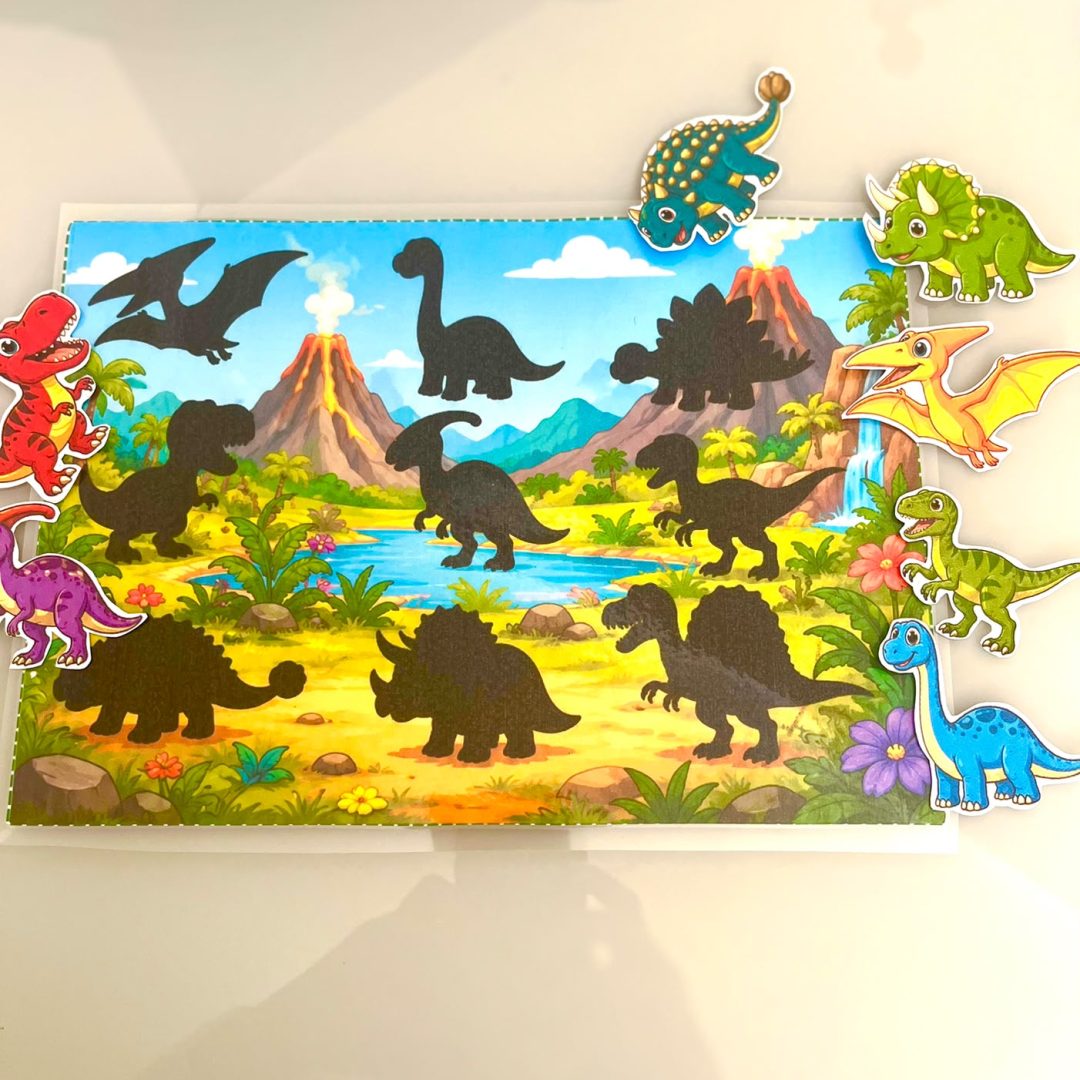 Prancha pareamento Dinossauros
